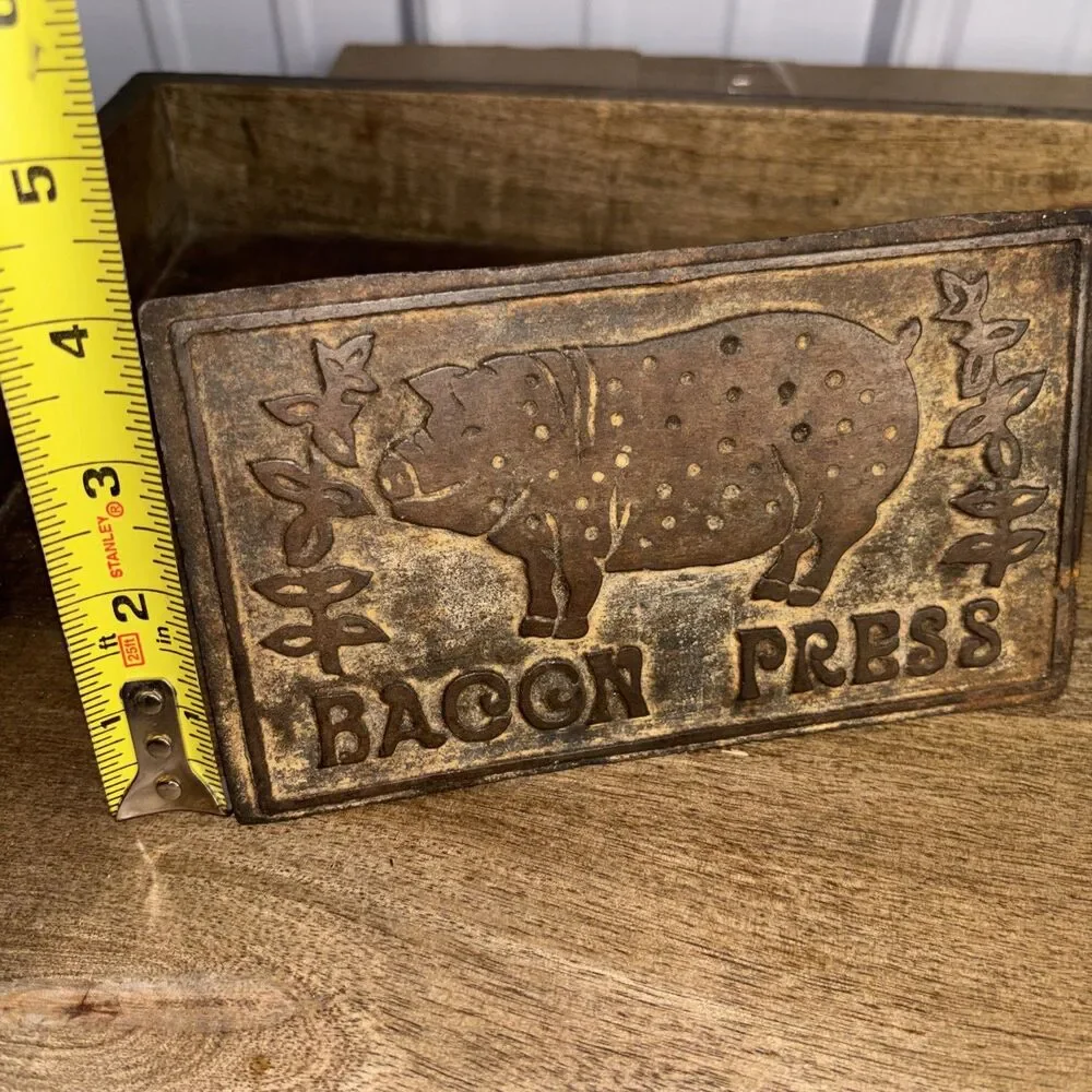 Vintage Potato Ricer And Bacon Press
